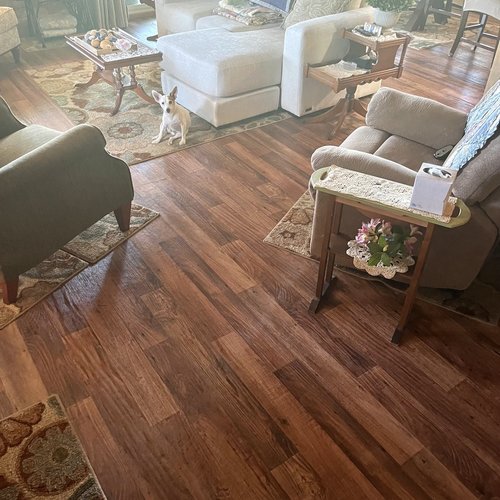 Custom flooring installation in Portland and White House, TN by FLOOR CO.